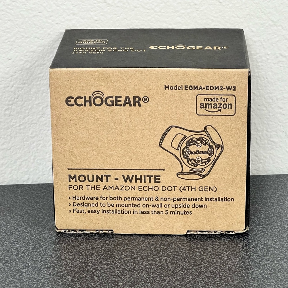 Amazon EchoGear Mount - White